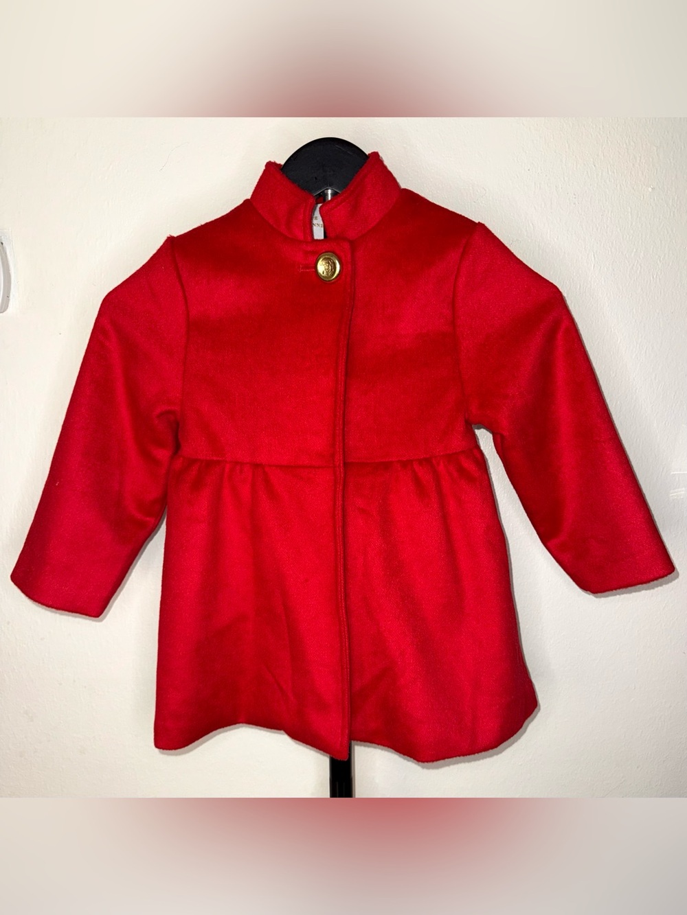 The Beaufort Bonnet Company Penelope Peacoat in Richmond Red, size 4T